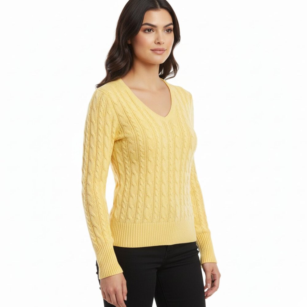 Campus Crew V-neck sweater, size XS 🐣